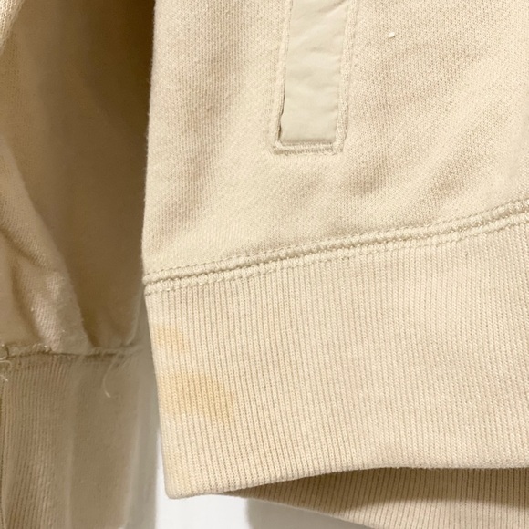 Abercrombie & Fitch Cream Zip Up Hoodie Size S - Picture 5 of 14